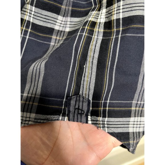 Rag & Bone Plaid Long Sleeve Button Up Shirt - Size XL - Picture 3 of 4